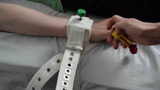 Segufix quick restraint medical restraints  how to use [upl. by Kyl180]