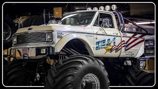 USA1 Monster Truck History with Everett Jasmer and Jason Ruona [upl. by Gaylord]