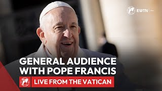 LIVE from the Vatican  General Audience with Pope Francis  September 18th 2024 [upl. by Akeimat192]