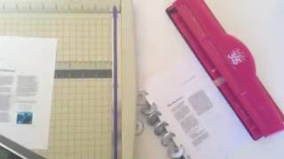 How To Print a PDF Half Size and Back to Back for Book or Binder [upl. by Naraa85]