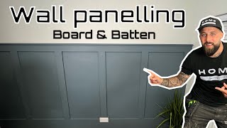 How To Install Wall Panelling  Easy DIY Guide [upl. by Zillah]