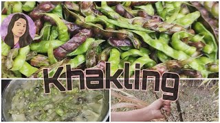 Tasty Pigeon peas recipe  Khakling Sungmo Reang Cuisine [upl. by Nosretep603]