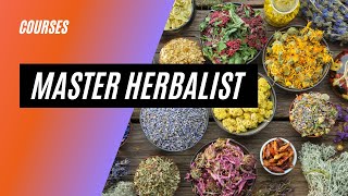 Master Herbalist Online Course  Herbal Medicine herbs herbalist herbalmedicine [upl. by Enillebyam]