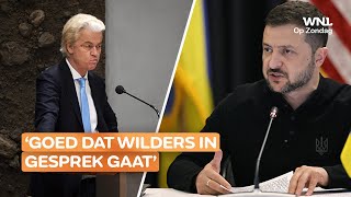 Wopke Hoekstra Goed dat Wilders in gesprek gaat met Zelenski [upl. by Enneirdna884]