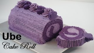 Ube Cake Roll  Purple Yam Cake [upl. by Ron221]