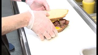 Making the perfect pastrami sandwich [upl. by Lederer]