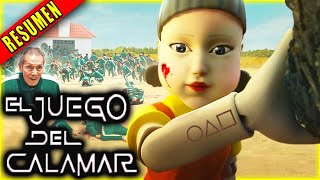 👉 EL JUEGO DEL CALAMAR  SQUID GAME ganas o mueres resumen  Ahora te cuento [upl. by Ahsatin595]