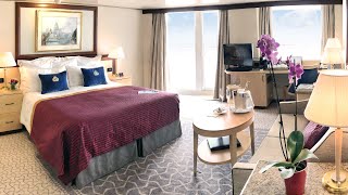 Cunard Queen Elizabeth Queens Suite [upl. by Yelsek]