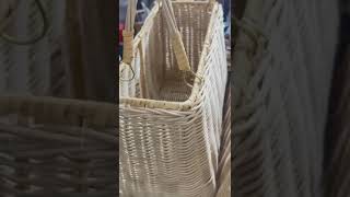 Rattan Bamboo cane bags Ladies Rattan wicker cane bags Natural Rattan cane bag women Rattan bags [upl. by Amora]