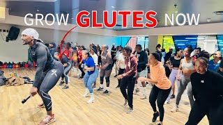 BEST workout for GLUTES LEGS amp Core by THE KING OF SQUART ​⁠ ​⁠ 🇿🇦 nyawolomshini21 AeroFitSA [upl. by Pia813]