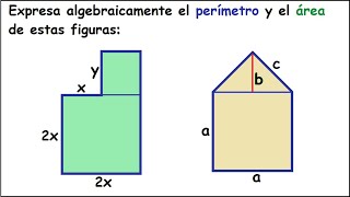 Expresiones Algebraicas Área y Perímetro [upl. by Asilehs]