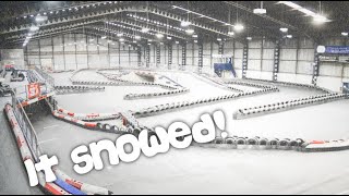 IT SNOWED  GoKarting TeamSportKarting In Leeds [upl. by Woll]