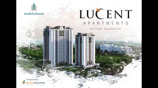 Mohtisham Lucent  Presented by Vajra Realties  Properties in Mangalore  123 BHK Flats [upl. by Greiner]