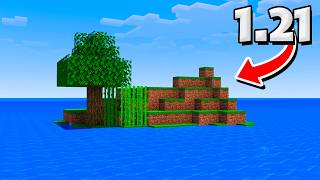 Top 25 SURVIVAL ISLAND SEEDS For Minecraft 121 Tricky Trials Update [upl. by Nishom638]