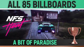 Need For Speed Heat Cape Castille Billboards Locations  NFS 2019 Collectibles  PS4  Xbox One  PC [upl. by Zobias]