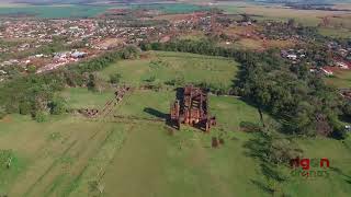 Ruínas de São Miguel das Missões  DRONE [upl. by Uund]