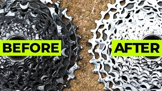 How I CLEAN my Bicycle Cassette so it Sparkles and Lasts Longer [upl. by Berman]