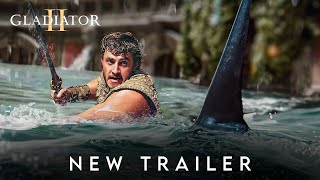 GLADIATOR 2 TRAILER 3 Coliseum 4K  Paul Mescal Pedro Pascal Film [upl. by Aivatal]