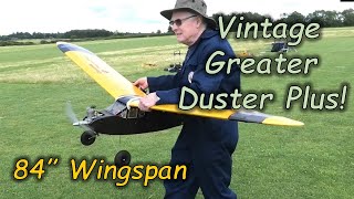 Greater Duster 84quot Wingspan amp OS10cc Open Rocker  Design by Peter OFW Fisher [upl. by Anawahs]