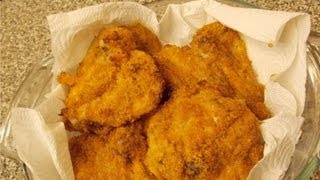 Crispy Oven Fried Chicken Quick and Easy by Hubby and The Wife [upl. by Arec]