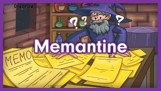 Memantine Mnemonic for Nursing Pharmacology NCLEX [upl. by Aihseket]