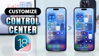 iOS 18 Control Center How To Customize [upl. by Carrington505]