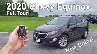 2020 Chevy Equinox LT  Full Tour  Changes for 2020 [upl. by Lillian947]