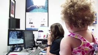 Baby Hears for the First Time with Cochlear Implant [upl. by Aurea]