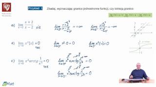 odc 9 Granice jednostronne funkcji [upl. by Yole]