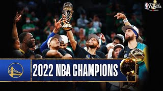 Golden State Warriors 202122 NBA Championship Celebration 🏆 [upl. by Sascha]