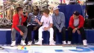 Justin Bieber  One Time Live On The Today Show 642010 [upl. by Lear]