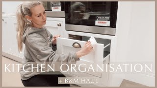 NEW KITCHEN ORGANISATION  BampM HAUL ✨ [upl. by Mayfield]