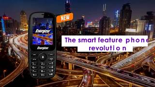 Energizer E241S  New 4G Smart Feature Phone [upl. by Eyllib]