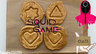 Squid Game  Dalgona cookie [upl. by Arraet]