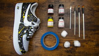 How To Customize Nike AF1s 🎨👟 EASY [upl. by Olotrab]