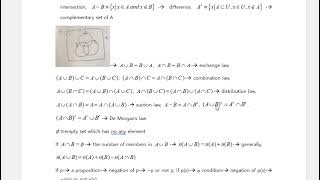 고교수학 집합의 성질 High school mathematics Properties of sets [upl. by Odraleba]