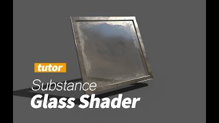 Substance Glass Shader [upl. by Ellenrahc]