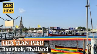 BANGKOK quotHow to reach Wat Arun From Wat Pho By Boatquot  Thailand 4K HDR Walk [upl. by Norret304]