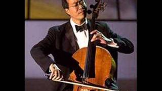 Yo Yo Ma plays paganini caprice 24 on cello [upl. by Sparkie]