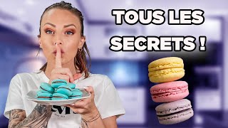 RECETTE MACARONS FACILE RAPIDE ET INRATABLE [upl. by Ruckman]