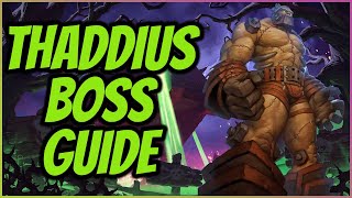 WoW Classic Naxxramas Boss Guide  Thaddius [upl. by Nnylsoj675]