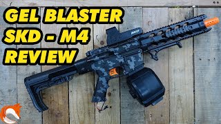 REVIEW SDK M4 Gel Blaster With Drum Mag [upl. by Sremmus]