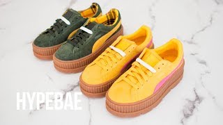 Rihannas Fenty PUMA Cleated Creeper Unboxing [upl. by Ayikat]