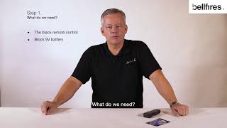 How to Replace the batteries in the black remote control [upl. by Minny71]