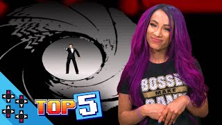 SASHA BANKS ALLTIME TOP 5 FAVORITE VIDEO GAMES [upl. by Oirramed]