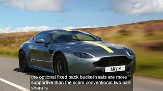 Aston Martin Vantage V8 AMR review [upl. by Arlee]