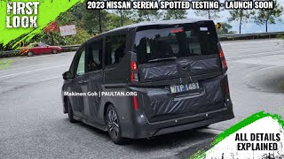 2023 Nissan Serena C28 MPV Spotted Testing In Malaysia  Launch Soon [upl. by Ursulina850]