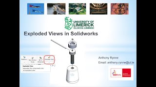 Exploded Views in SolidWorks  An Introduction [upl. by Goldin]