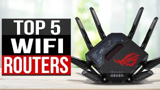 TOP 5 Best WiFi Router 2024 [upl. by Moorefield]