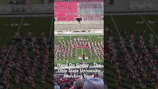 Hang On Sloopy  The OSU Marching Band Family Picnic drumline tbdbitl marchingband ohio [upl. by Mandler]